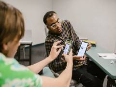 
      
      Taking pictures of slides helps students in remembering it
      
      