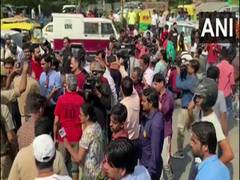 
      
      Noida residents protest after infant dies of stray dog bite
      
      