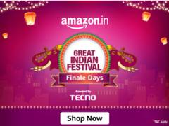 
      
      Amazon Great Indian Festival unveils 'Finale Days'
      
      