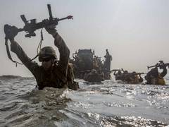
      
      Indian, US militaries conduct 