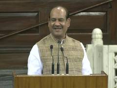 
      
      Om Birla extends Diwali greetings to construction workers of...
      
      