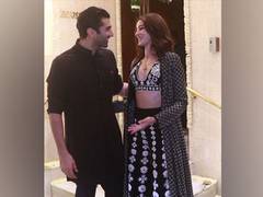 
      
      Aditya Roy Kapur, Ananya Panday pose together at Diwali bash
      
      
