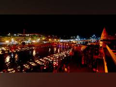
      
      Ayodhya Diwali preparations: Volunteers put oil lamps at Ram...
      
      