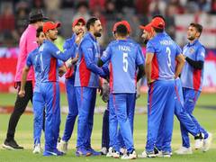 
      
      England defeated a fighting Afghanistan by five wickets 
      
      