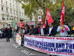 
      
      UKPNP organises worldwide protests to mark Oct 22 as Black Day
      
      