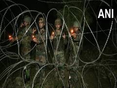 
      
      J-K: Army soldiers celebrate Diwali
      
      