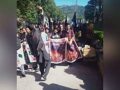 
      
      Widespread anti-Pakistan protests held across PoK
      
      