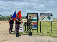 
      
      Assam: BSF, Border Guard Bangladesh exchange sweets on...
      
      