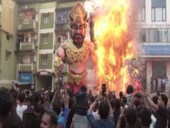 
      
      Slaying the demon, this is how Goa starts Diwali celebrations 
      
      