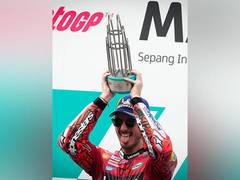 
      
      Malaysian GP: Francesco Bagnaia claims seventh win of campaign
      
      