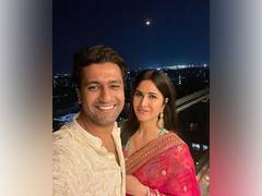 
      
      A look at Vicky Kaushal, Katrina Kaif's Diwali puja as Mr and Mrs
      
      