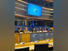 
      
      Kashmiri politicians brief EU Parliamentarians 
      
      