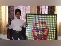 
      
      J-K: Meet Muhammad Ashar, youngest mosaic artist of India 
      
      