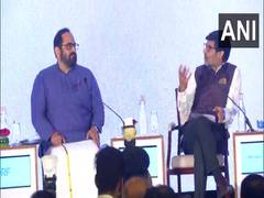 
      
      97 pc phones used in country are made in India: Chandrasekhar
      
      
