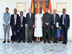 
      
      India, North Macedonia hold Foreign Office Consultations in Delhi
      
      
