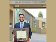 
      
      The First Indian and Youngest ever Garwood Fellow 
      
      