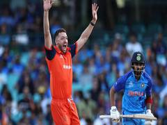
      
      We gave some easy boundaries to India: Netherlands pacer 
      
      