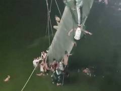 
      
      Over 60 die in Morbi cable bridge collapse in Gujarat
      
      