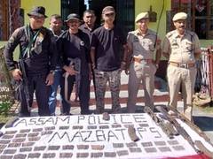 
      
      Police recover arms and ammunition from remote area in Assam
      
      