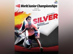 
      
      S Muthusamy bags world junior silver after going down in final
      
      