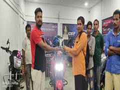 
      
      Assam man purchases 2-wheeler with sack full of savings in coins
      
      