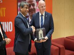 
      
      India has been fantastic host of U-17 Women's WC, says Infantino
      
      