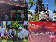 
      
      R20 gathering in Bali launch 'Spiritual Ecology Movement'
      
      