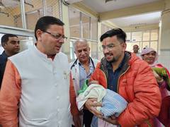 
      
      Dhami's surprise inspection of a hospital in Haldwani
      
      