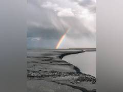 
      
      Climate change to produce more rainbows: Study
      
      