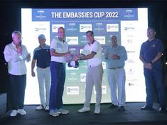 
      
      BLS International Co-sponsored Golf Tournament Embassy Cup 2022
      
      