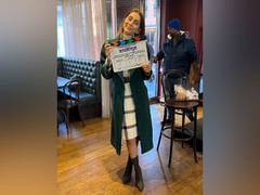 
      
      Anusha Dandekar starts shooting for Marathi fi
      
      