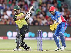 
      
      Maxwell's fifty propels Australia to 168/8 against Afghanistan
      
      