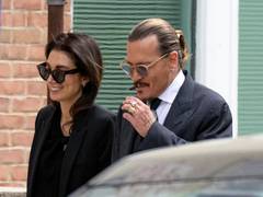 
      
       Johnny Depp no longer dating his lawyer? 
      
      