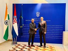
      
      India, Croatia hold Foreign Office Consultations in Zagreb
      
      