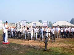 
      
      BSF Guwahati takes out bicycle rally
      
      