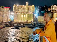 
      
      CM Yogi takes stock of preparations for Dev Deepawali in Varanasi
      
      