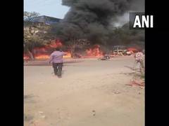 
      
      UP: Fire breaks out in Pan Masala company in Kanpur
      
      