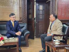 
      
      South Korean envoy visits Srinagar
      
      