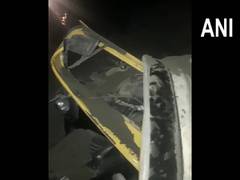 
      
      Four dead after dumper full of sand overturns on auto-rickshaw
      
      