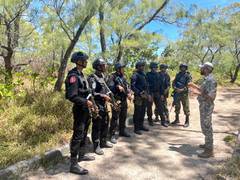 
      
      Indian Navy Training Team in Mauritius
      
      