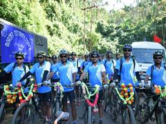 
      
      Meghalaya: BSF welcomes cycle rally at East Jaintia Hills
      
      