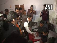 
      
      Himachal Assembly polls: JP Nadda casts his vote in Bilaspur
      
      