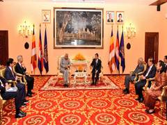 
      
      VP Dhankhar meets Cambodian Senate President in Phnom Penh
      
      