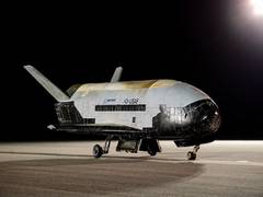 
      
      US space plane lands after 908 days in orbit
      
      