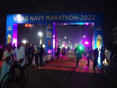 
      
      Indian Navy Vizag Marathon concludes
      
      