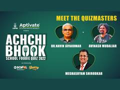
      
      Meet Lupin Aptivate Achchi Bhook School Foodie Quiz quizmasters 
      
      