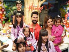 
      
      Bhediya's Day out with Varun Dhawan and Kriti Sanon 
      
      