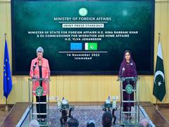 
      
      EU opens talks with Pakistan on migrant smuggling, repatriation
      
      