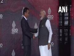
      
      PM Narendra Modi arrives at G20 venue
      
      