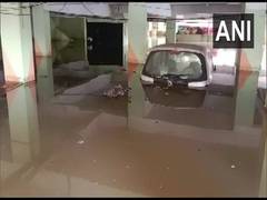 
      
      Heavy waterlogging in Nellore due to intermittent rainfall
      
      